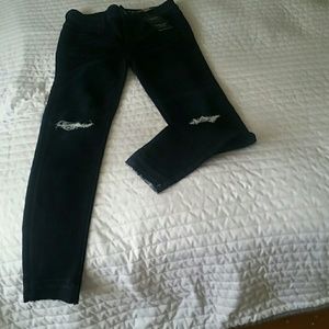 NWT Dark blue ripped skinny jeans,